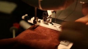 Выметываение петель. Швейная машинка Brother Comfort 35A