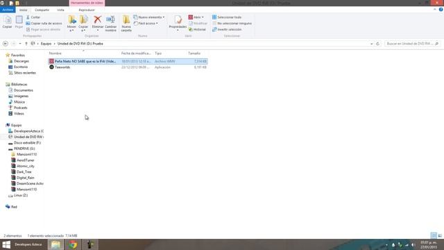 [Tutorial] Como Grabar un CD / DVD sin programas Windows 7/8/10 смотреть онлайн
