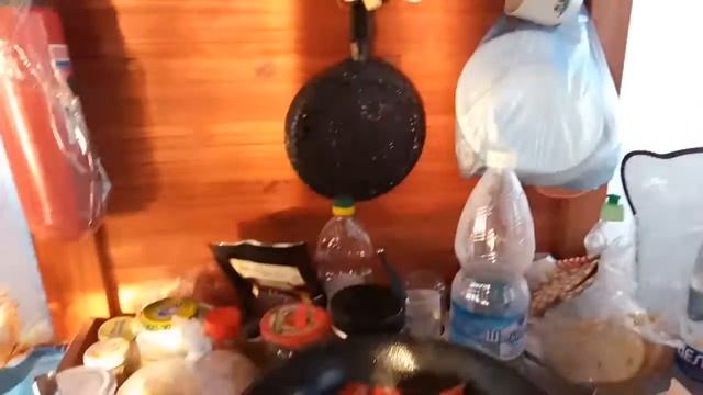 Кострома -Плёс буксируем причал. Ямаха 5 л.с. сцепка 12 метров