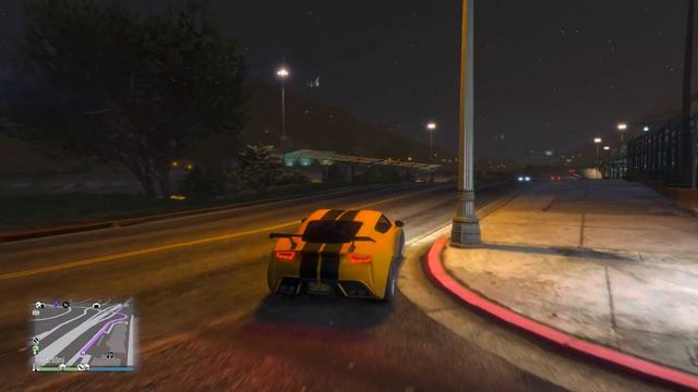 Driving from Los Santos to Paleto Bay at night | GTA V PS5 | Fidelity Mode смотреть онлайн