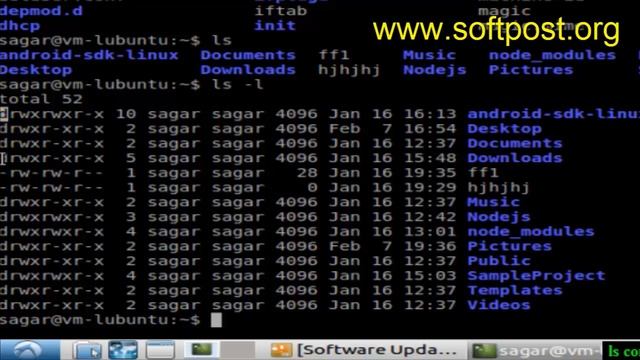 ls command in Bash смотреть онлайн