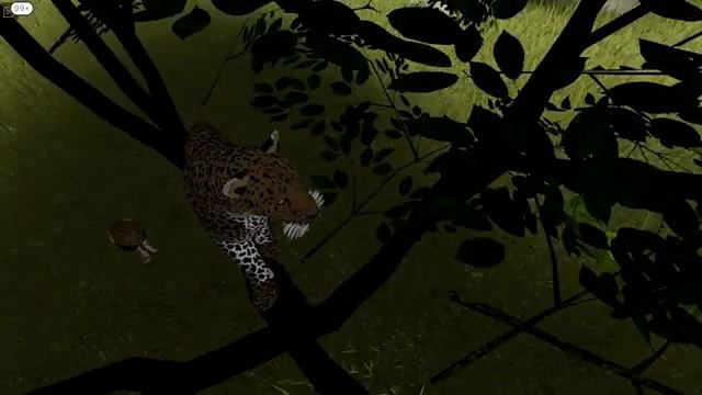 I PLAYED AS A LEOPARD AND THIS HAPPENED! Wild Savannah Roblox смотреть онлайн