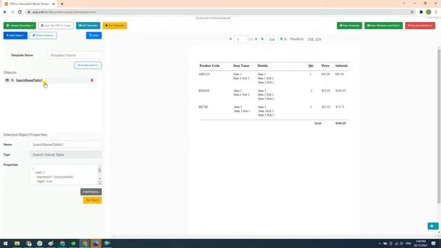 Parse Multiline Items without Borders using PDF.co Document Parser смотреть онлайн