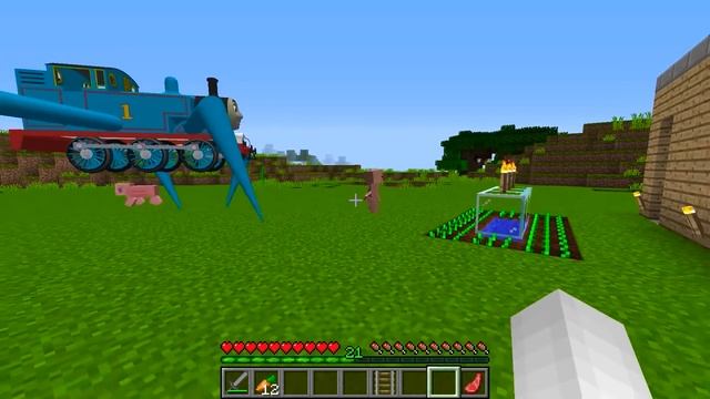 I Found the Spider-THOMAS TANK ENGINE in Minecraft - Coffin Meme смотреть онлайн
