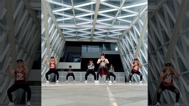 DANCE FITNESS - Drop It To The Floor - Fletcher Kirkman - Linda K9 Studio смотреть онлайн