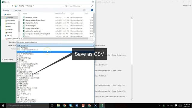 Importing Grades Into PowerTeacher Pro from Excel смотреть онлайн