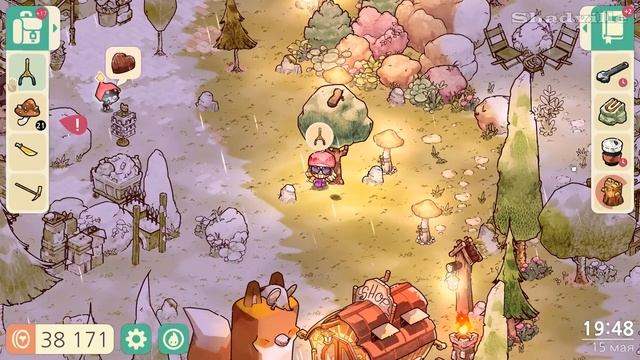 Призрак - Подсолнух ☀ Cozy Grove Прохождение игры #31 смотреть онлайн