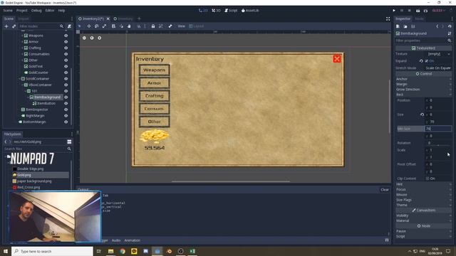 Godot UI Tutorial | Godot Inventory System Part 1 смотреть онлайн