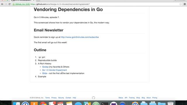 Vendoring Your Dependencies in Go (Episode 7) смотреть онлайн