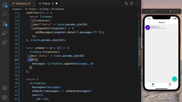React Native Sohbet Uygulaması | 7. React Native Gifted Chat kullanımı смотреть онлайн