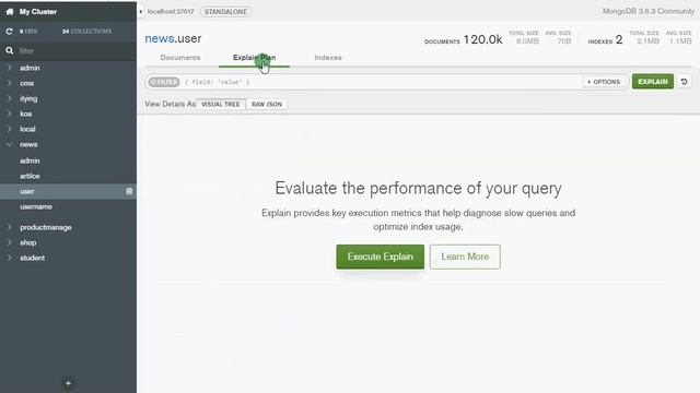 12 MongoDB Compass Community 可视 смотреть онлайн
