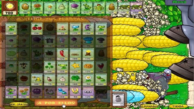 All Pea Skill Dr. Zomboss with Cob Cannon - Plants vs Zombies смотреть онлайн