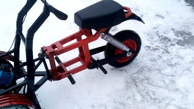 Мотосамокат МЕТЛОФФ,90%готовности. смотреть онлайн