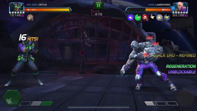 AW Node 51 | Diablo Vs Absorbing Man | S41 MCOC смотреть онлайн