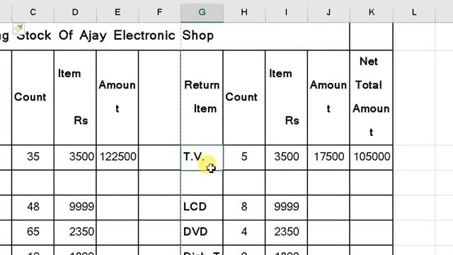 Insert Row In Excel | Insert Column In Excel | Insert Cell In Excel | Insert Sheet In Excel смотреть онлайн