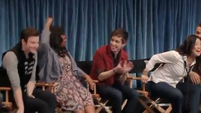 Mark Salling, Naya Rivera, and Heather Morris at P.fest смотреть онлайн