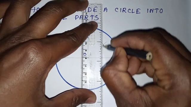 How to divide a circle into 5 equal parts........ смотреть онлайн