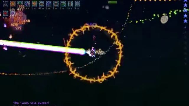 Last Prism vs All Mechanical Bosses - Terraria 1.3 смотреть онлайн