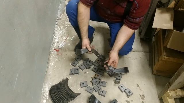 Приобрёл ножи , для проекта " Самодельная роторная фреза к мини трактору TZ4K14 " смотреть онлайн