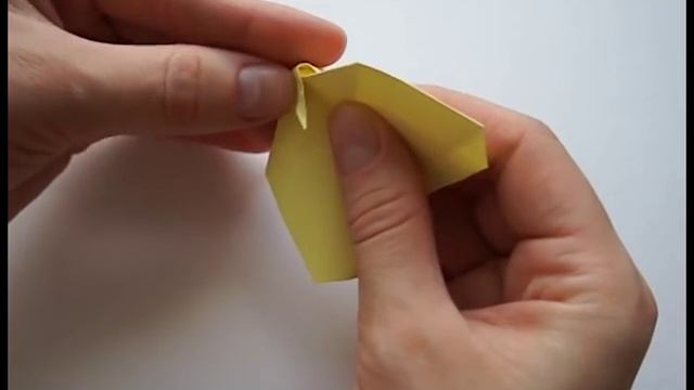 Как сделать Цыпленка из бумаги | Оригами Цыпленок | Поделка Цыпленок из бумаги | Origami Chick смотреть онлайн