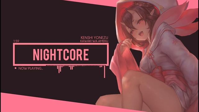 「Nightcore」- Kawaki No Ameku (Domestic Na Kanojo OP) смотреть онлайн