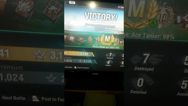 WOT first time on knew profile and git 7 achievements on it смотреть онлайн