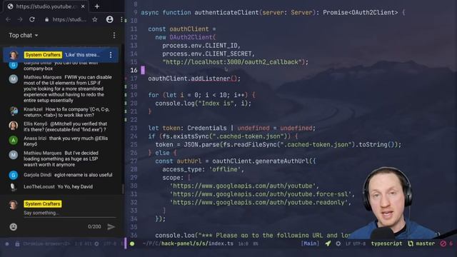 System Crafters Live! - Emacs Native Comp will change *everything* • Trying out Eglot • Q&A смотреть онлайн