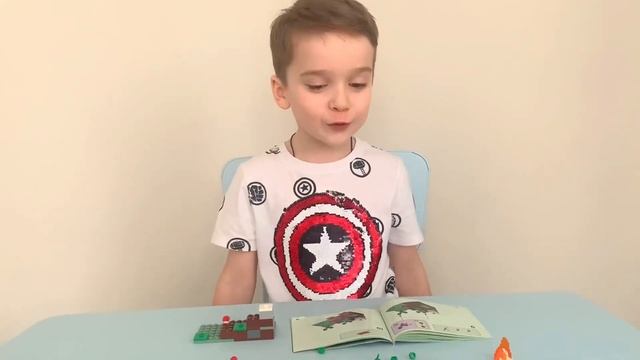 LEGO MINECRAFT и Никита Lego 21162 Приключения в тайге смотреть онлайн