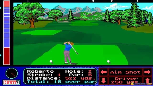Jack Nicklaus' Unlimited Golf gameplay (PC Game, 1990) смотреть онлайн