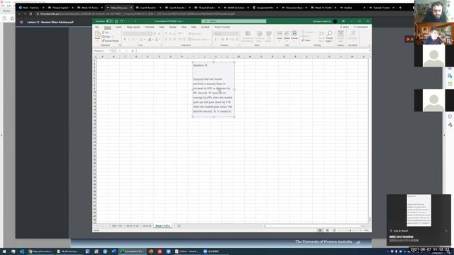 FINA1221 Consultation Final Exam Monday 10AM-12PM 07JUN2021 смотреть онлайн