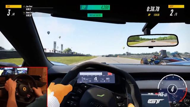 Ford GT Steering Wheel Gameplay - Project Cars 3 смотреть онлайн