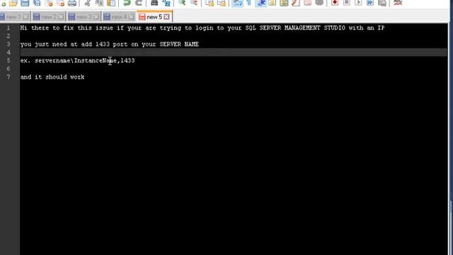 HOW TO USE IP ADDRESS WHEN CONNECTING TO SQL SERVER MANAGEMENT STUDIO смотреть онлайн