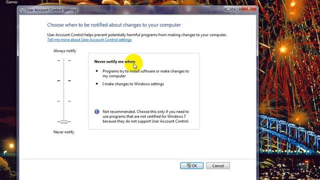 Disable UAC in Windows 7 смотреть онлайн