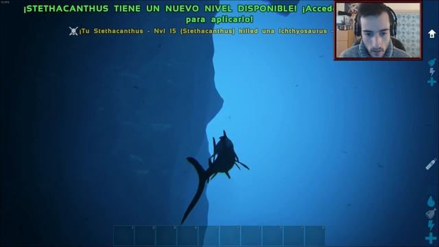 PLAY AS TIBURÓN YUNQUE (Stethacanthus) | Ark: Play as Dino | Gameplay Español смотреть онлайн