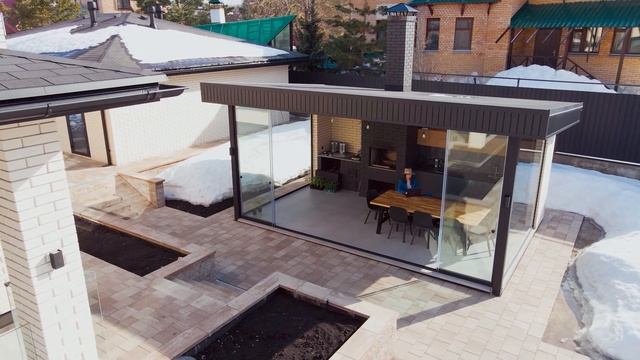 Безрамное остекление беседок, веранд и террас. смотреть онлайн