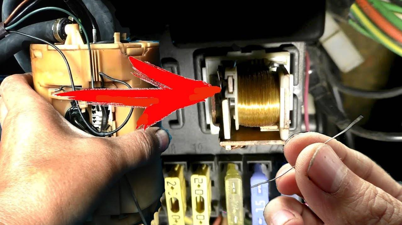 Не работает бензонасос. Проверка реле топливного насоса смотреть онлайн