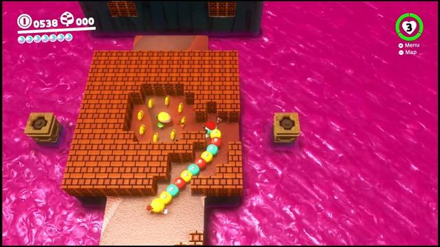 Super Mario Odyssey - Lost Kingdom Moon #33 - Aglow in the Jungle смотреть онлайн