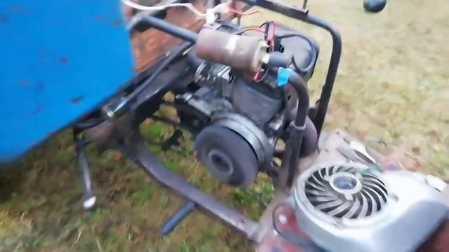 Шок. Мотороллер муравей работает без Привычного зажигания.