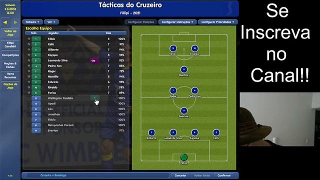 Championship Manager 03-04 - Gols Flamengo 4 x 1 Defensa e derrota Cruzeiro em casa para Botafogo смотреть онлайн
