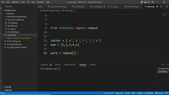 #63 Reduce Function In Python | Python Bangla Tutorial | পাইথন বাংলা смотреть онлайн