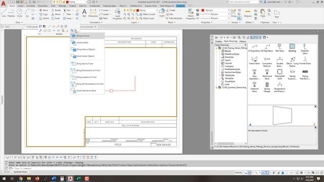 CCAD Symbols Demo смотреть онлайн