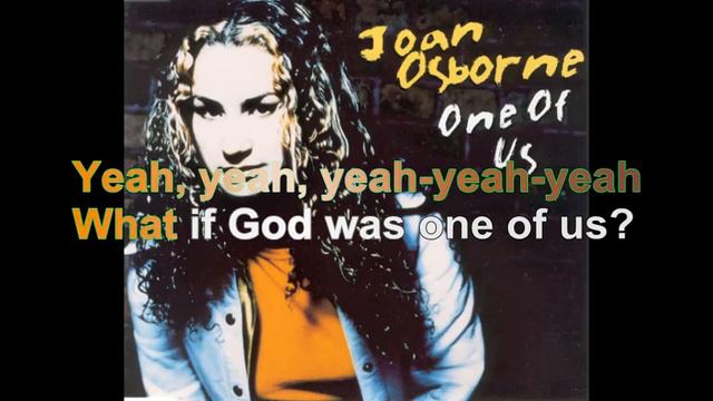 Joan Osborne - One Of Us [Lyrics Audio HQ] смотреть онлайн
