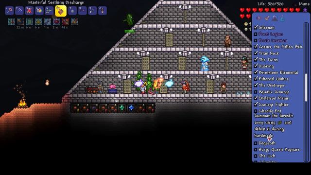 Terraria # 29 GHASTLY ENT! Mega Modpack Let's Play смотреть онлайн