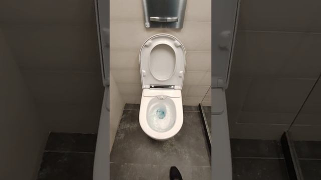 Турбо смыв в унитазе Geberit AquaClean Mera смотреть онлайн