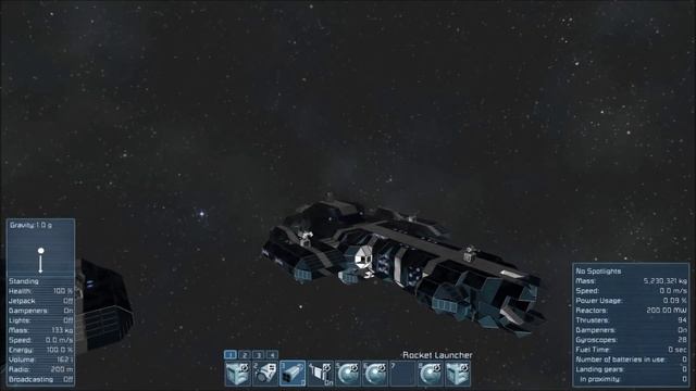 Space Engineers - Let's Build A Battlefleet (Episode 1): Enceladus Class Frigate смотреть онлайн