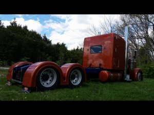 США Америка. Восстановление тягача Peterbilt 379, Серия 16