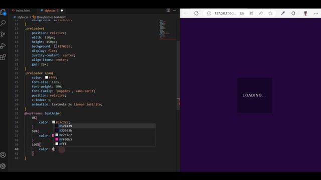 Website Loading Animation | CSS Preloader смотреть онлайн