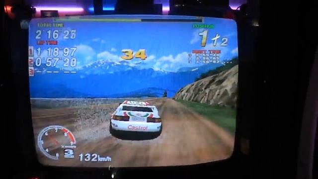 Sega Rally Arcade 1/2 смотреть онлайн