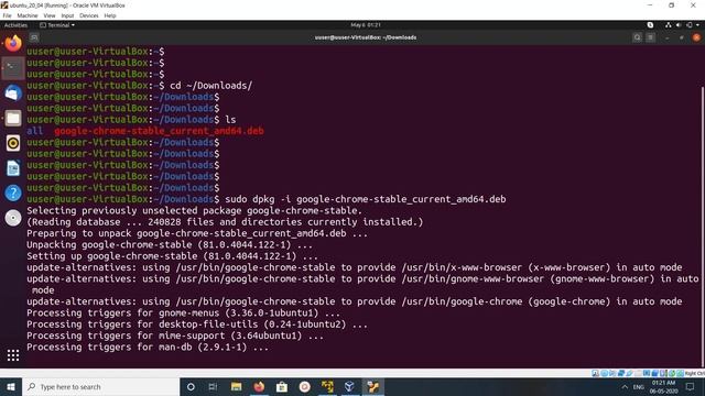Ubuntu 20.04 : Install Google Chrome Browser смотреть онлайн