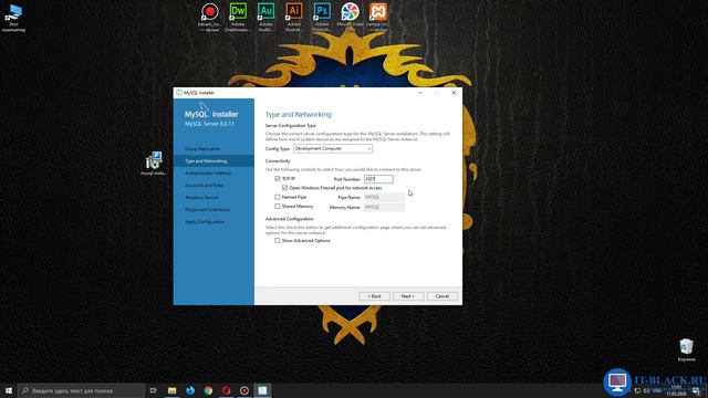 Установка MySQL Workbench на Windows 10. смотреть онлайн